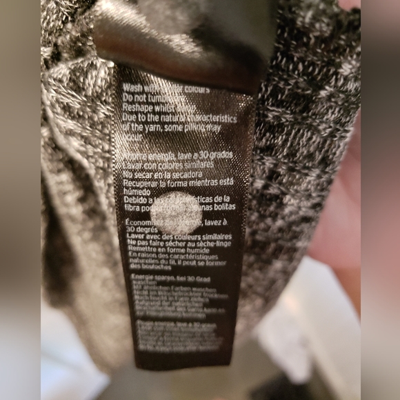 Topshop Grey Heather Mock Neck Dress - Picture 2 of 7